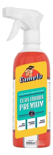 CERA LIQUIDA PREMIUM 500ML CAMELO