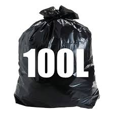 SACO P. LIXO PRETO 100L 77X90 0,07 C/20