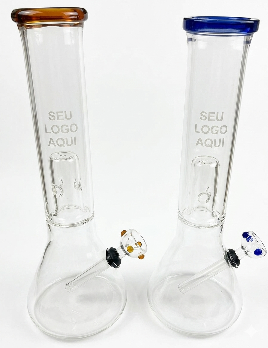 BONG VIDRO  TRIANGULAR PERCOLATOR