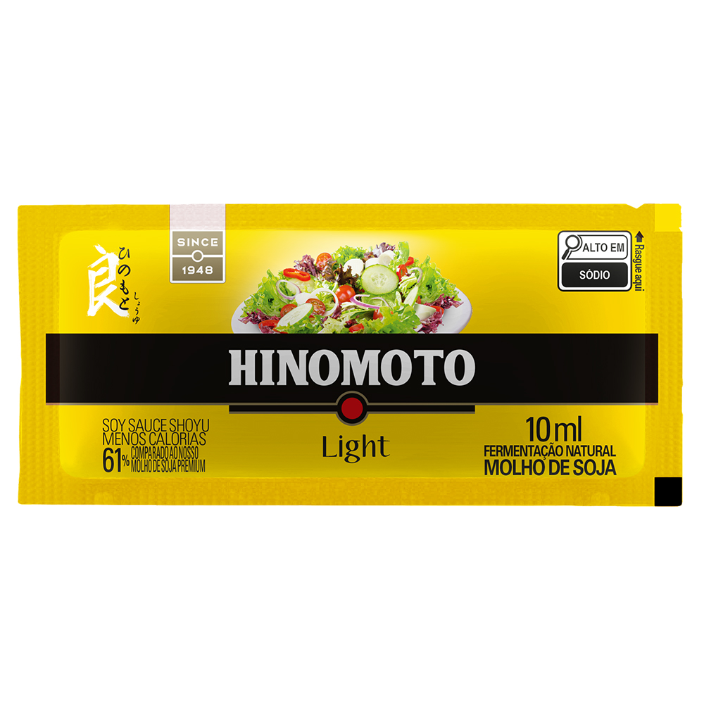 SHOYU LIGHT SACHE HINOMOTO 250X10ML