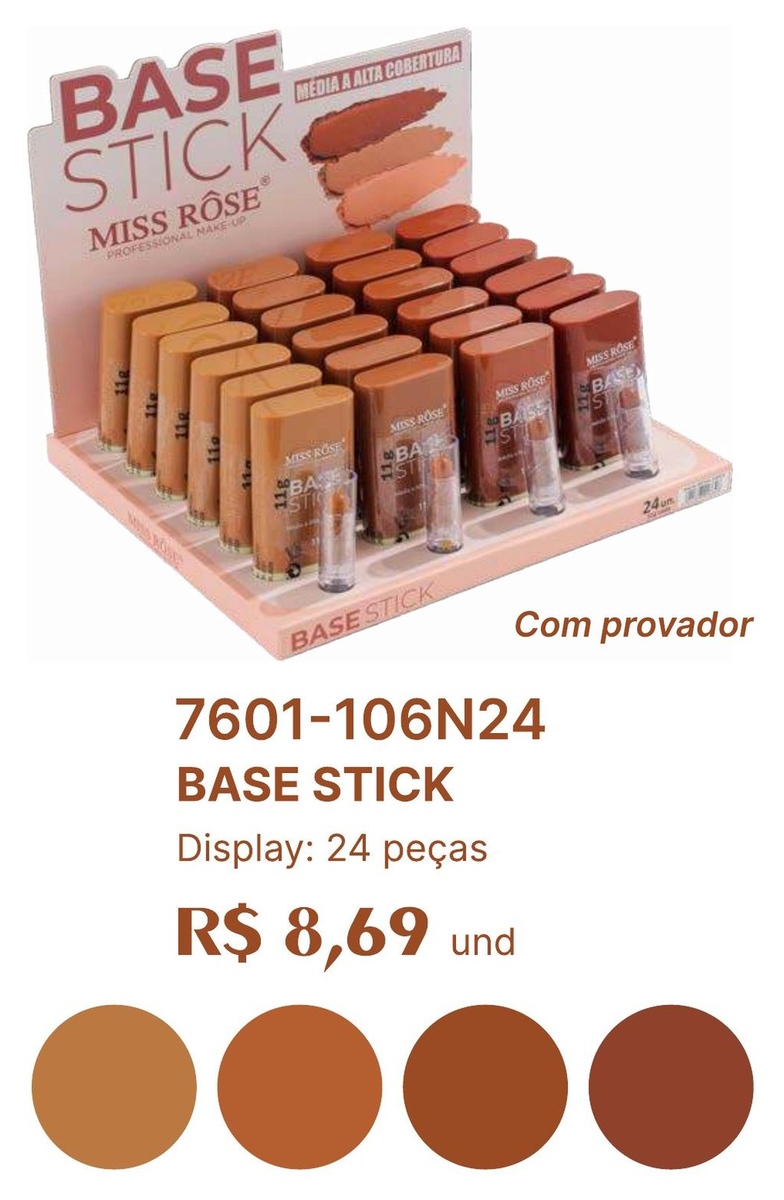 Base Stick 7601-106N24 un8.69 cx24