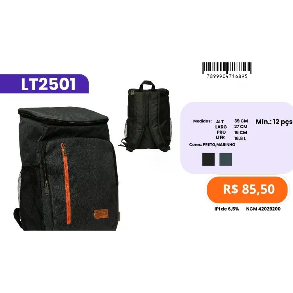 Bolsa Térmica LT2501 un85,50 cx12