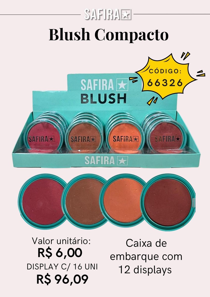 Blush Compacto 66326 un6.00 cx16