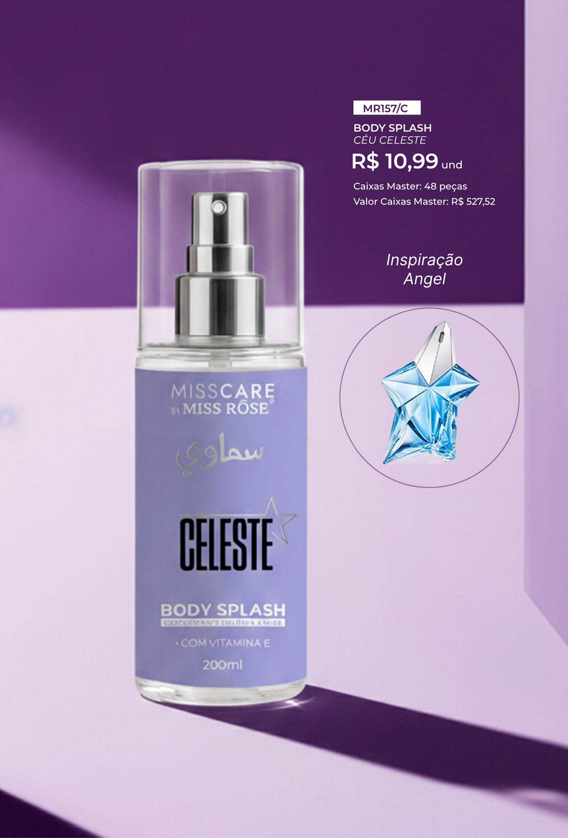 Body Splash Ceu Celeste MR157/C un10.99 cx48