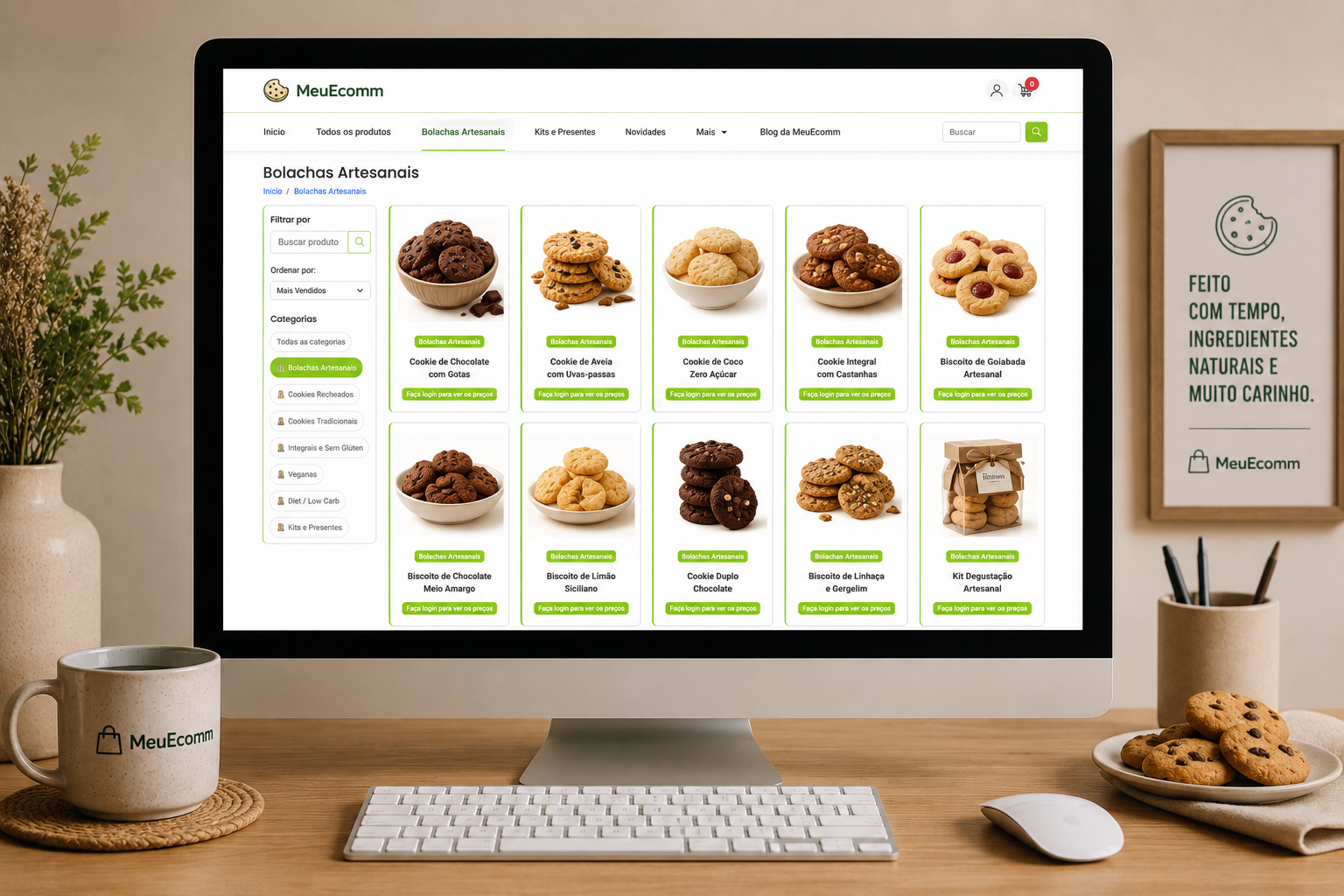 Transforme seu Negócio de Biscoitos Sem Glúten