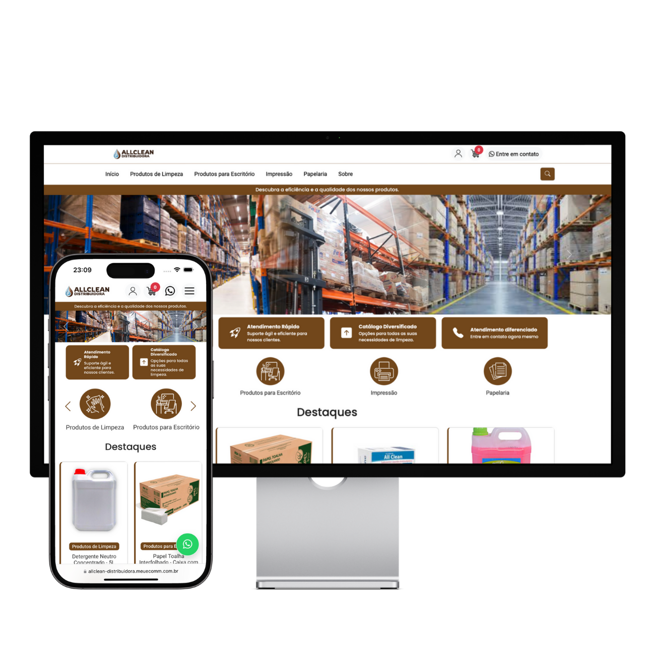 Portal de pedidos para distribuidores