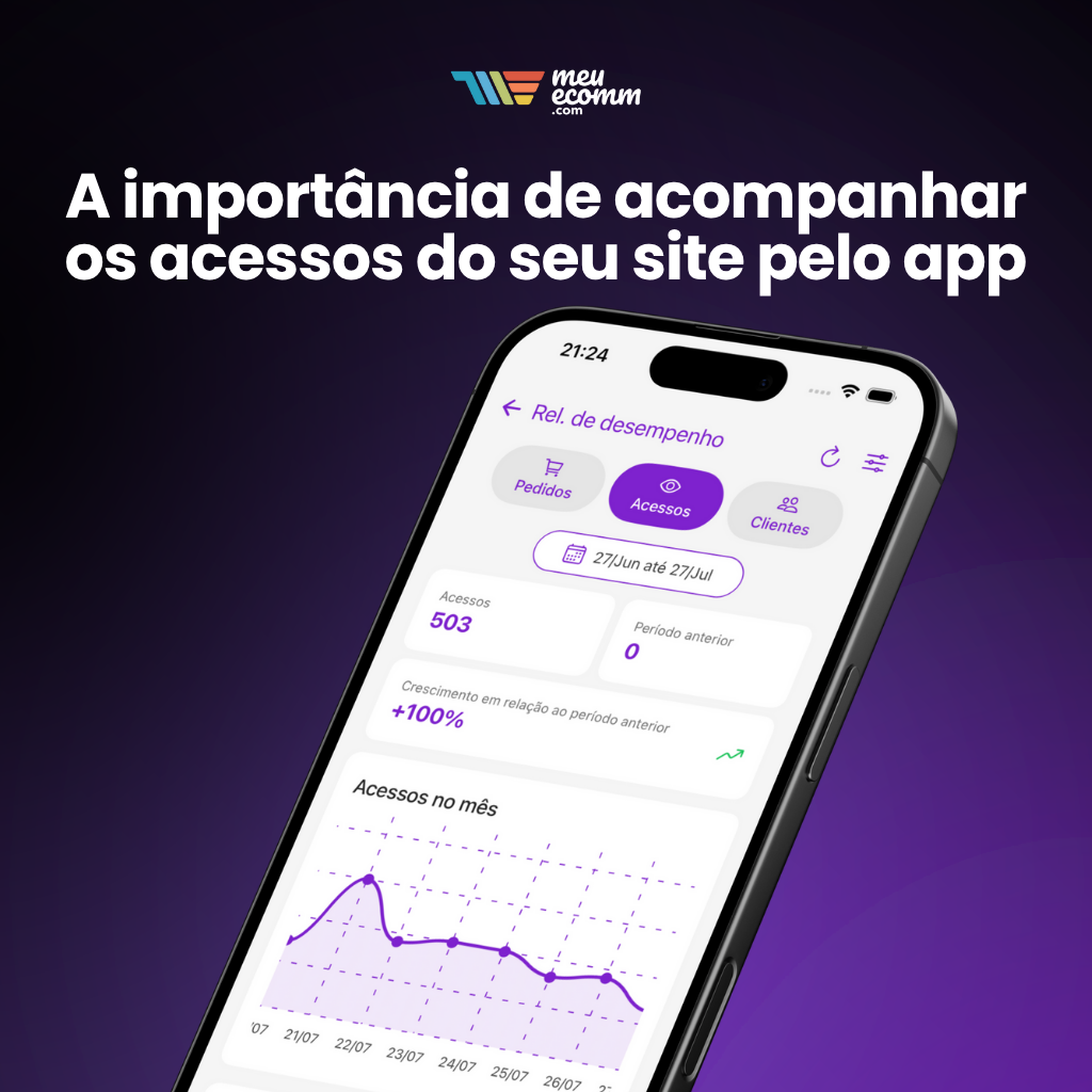 A importância de acompanhar os acessos do seu site pelo app